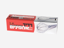 רדיד קצר אלו' 15 מיק עבה 100 מ'