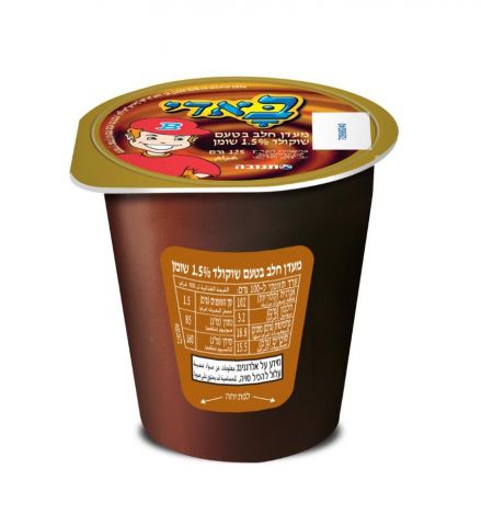 באדי מעדן שוקו 2% שומן 125 גרם