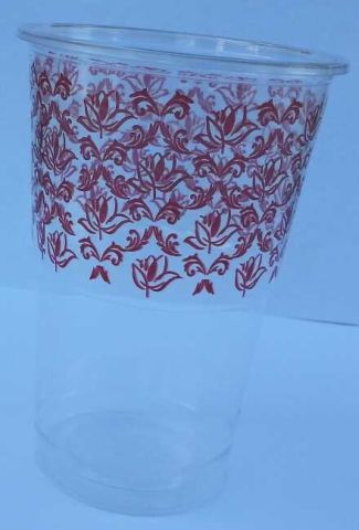 כוס מרוקאית  צבעונית ענקית 300 סמ"ק