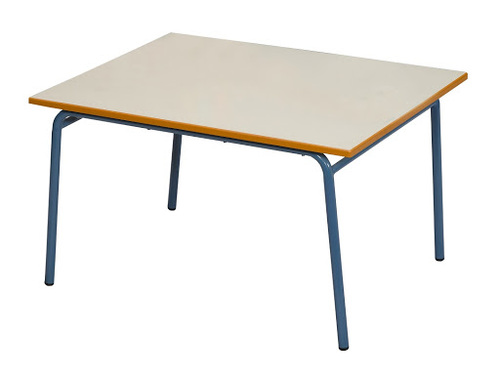 שולחן גן רגל מתכת 70X90