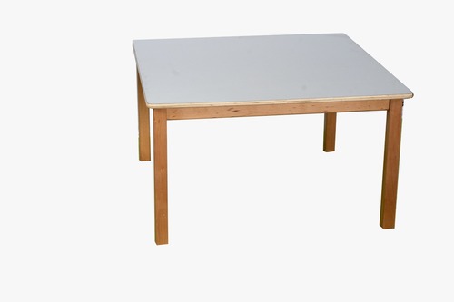 שולחן גן רגל עץ- 70X90