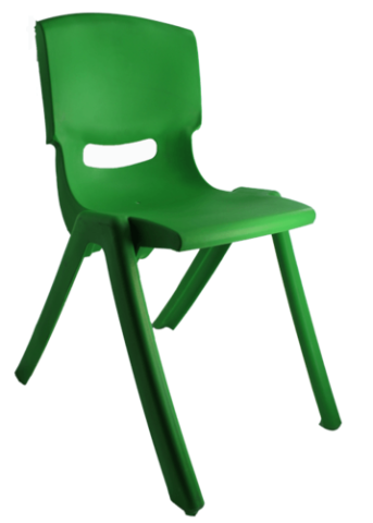 כסא פלסטיק יצוק 44 ס"מ