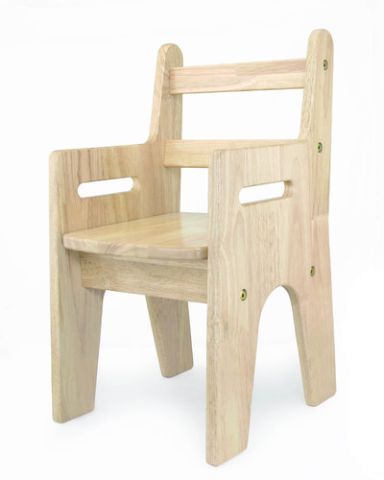 כסא עץ ידיות-יבוא
