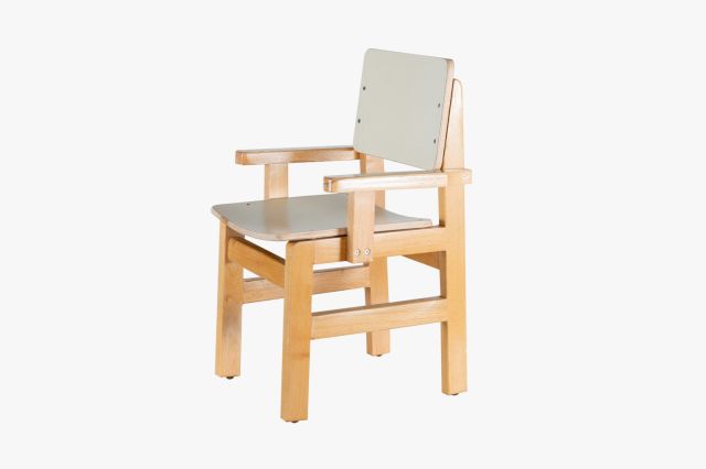 כסא עץ+ ידית