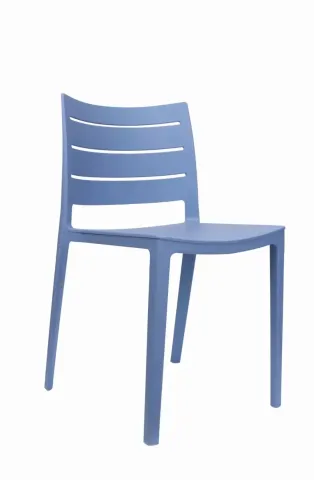 כיסא סאני פסים פלסטיק יצוק אורטופדי
